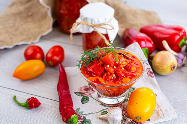 Adžika be virimo, šviežia fermentacija