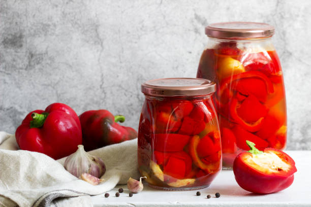 Paprikos žiemai, spalvų ir vitaminų išsaugojimas