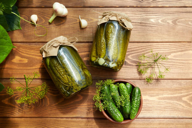 Rauginti agurkai žiemai – svarbu fermentacija
