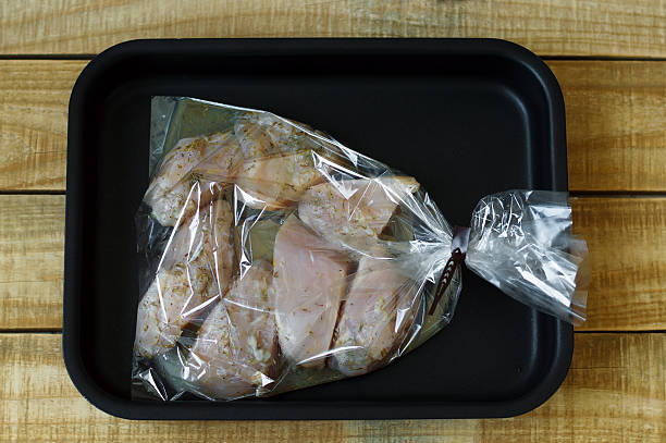 Vištienos krūtinėlė kepimo maiše naudojant sous vide metodą