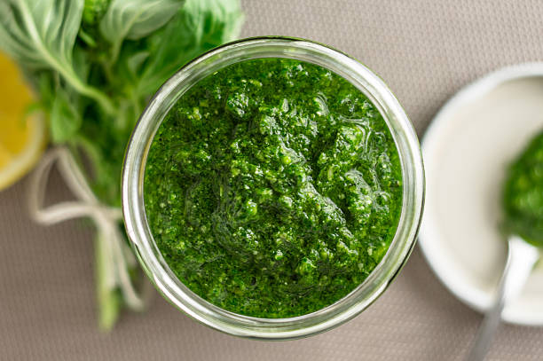 Žaliasis pesto padažas, laikymo gudrybės