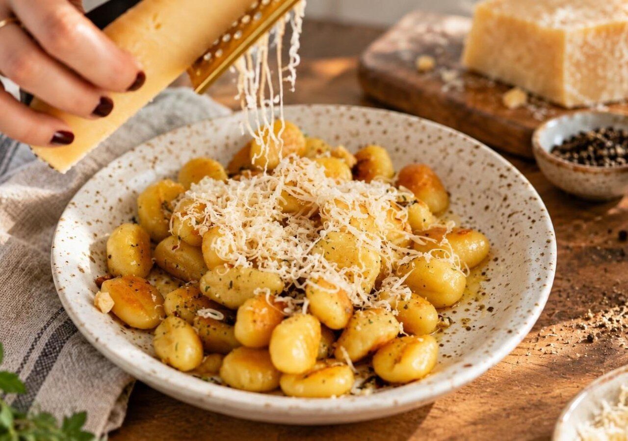 Njokai cacio e pepe