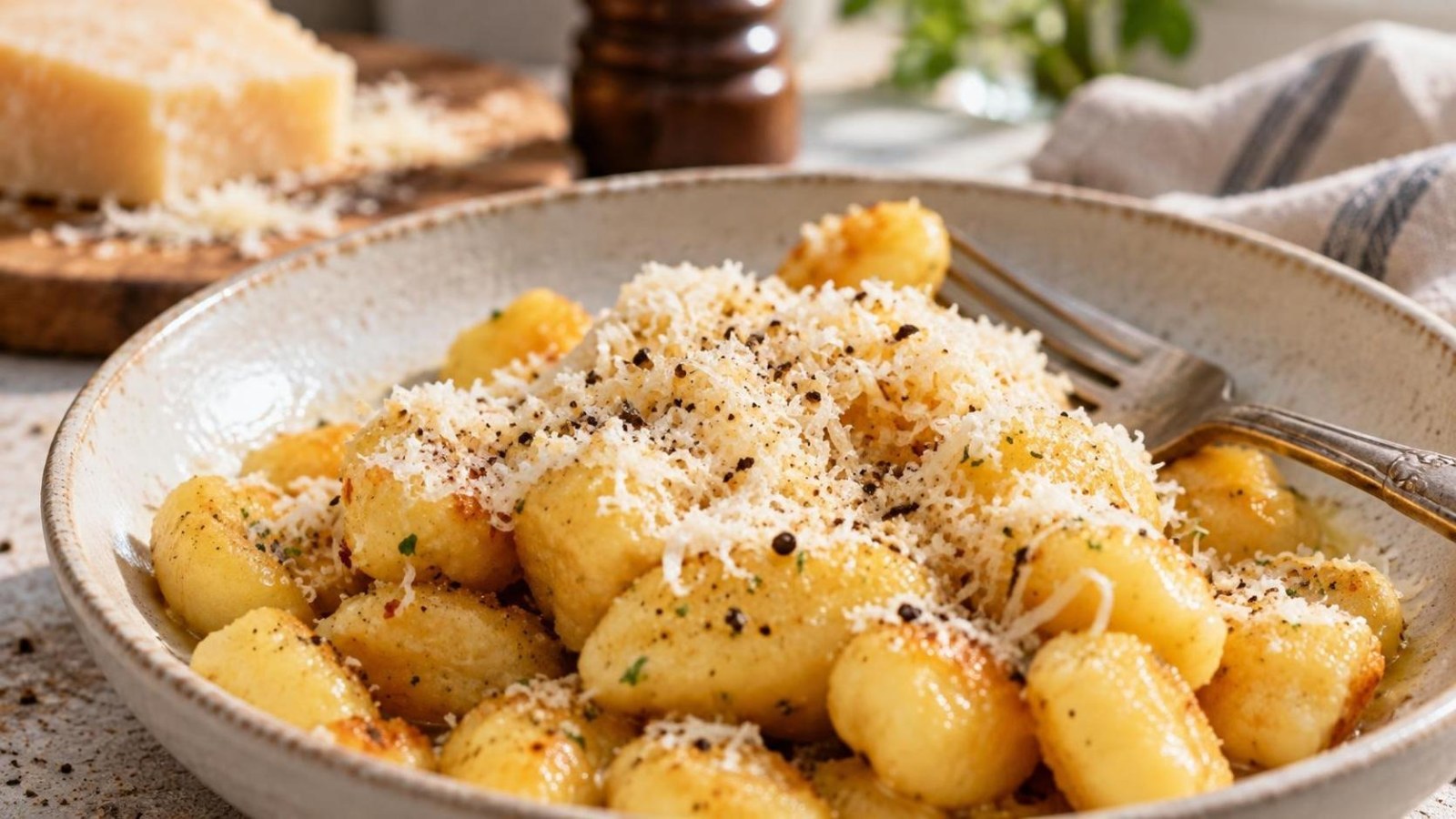 Njokai cacio e pepe